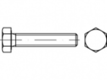 TOOLCRAFT TO 5407842 Zeskantbouten M8 60 mm Buitenzeskant (inbus) ISO 4017 Staal Galvanisch verzinkt 200 stuk(s)