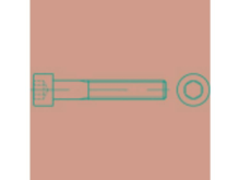TOOLCRAFT TO 5421753 Cilinderschroeven M6 45 mm Binnenzeskant (inbus) ISO 4762 200 stuk(s)