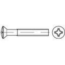 TOOLCRAFT TO 5431944 Bolverzonken schroeven M3 5 mm Kruiskop Phillips ISO 7047 Staal Galvanisch verzinkt 2000 stuks