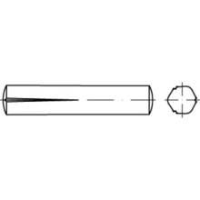 TOOLCRAFT TO 5438547 Conische kerfpaspen 1.5 Mm Staal 250 stuk(s)