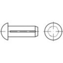 TOOLCRAFT TO 5451858 Halfronde kerfnagel 2.3 Mm 500 stuk(s)