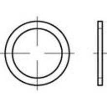 TOOLCRAFT TO 5454396 Afdichtring 8 mm DIN 7603 Koper 100 stuk(s)