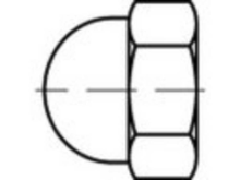 Toolcraft To 5455395 Artikel 88497 Kunststof Zwart Korrex Beschermdoppen Voor Schroeven  Uiteinden Met Zeskantmoeren Afmeting: 624 M 24x38 (50 Stuks) N/a 50