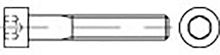 TOOLCRAFT TO 6855975 Cilinderkopschroef M3 8 mm Binnenzeskant (inbus) DIN 912 Staal Verzinkt 500 stuk(s)
