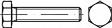 TOOLCRAFT TO 6860394 Zeskantbout M5 60 mm Buitenzeskant DIN 933 RVS V4A A4 200 stuk(s)