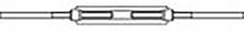 TOOLCRAFT TO 6866025 Spanmoer met 2 laseinden M10 Staal Verzinkt DIN 1480 1 stuk(s)