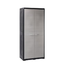 Toomax Elegance XL opbergkast hoog  lichtgrijs/antraciet