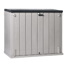 Toomax Stora Way plus opbergbox   1270L   lichtgrijs/antraciet