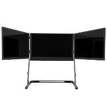 TriCreate 15,6 Inch IPS Tri screen Draagbare Monitor 1080P 60Hz Touchscreen Mini HD Type C Externe Tweede Scherm met Sta
