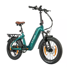 TTGO ebike [EU DIRECT] TTGO F8 Elektrische Fiets 48V 18AH 250W Koppel Sensor 25km/h Max. Snelheid 20 Inch Koolstofvezel Elektrische