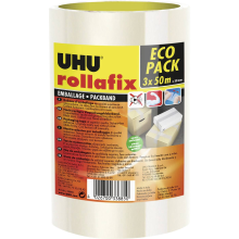 UHU Rollafix 33885 Plakband Transparant 3 stuk(s)