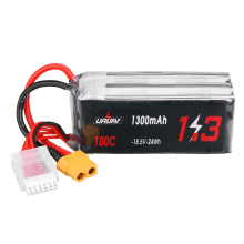 URUAV 18.5V 1300mAh 100C 5S LiPo batterij XT60 stekker voor RC Drone