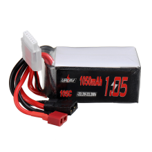 URUAV 22.2V 1050mAh 105C 6S Lipo batterij T Deans TRX stekker voor RC auto