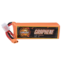 URUAV GRAPHENE 14.8V 4000mAh 100C 4S LiPo batterij XT60 stekker voor RC Drone