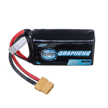 URUAV GRAPHENE V2.0 11.1V 1350mAh 160C 3S LiPo batterij XT60 stekker voor FPV Racing Drone