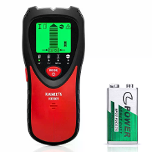 US EU Direct KAIWEETS KES01 Stud Finder Muur Scanner met Tricolor Backlight 5 in 1 Functionaliteit voor Metaal Hout AC D