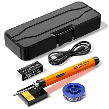 USB Draadloze Soldeerbout Type C Interface Mini Soldeerset Elektrische Soldeerbout Instelbare Temperatuur 5V 8W