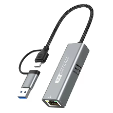 USB3.1 5000Mbps USB/Type C naar RJ45 Netwerkinterface Converteerder Gigabit Ethernet Adapter RTL8157 voor USB 3.1 Gen 1