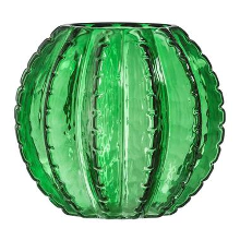 Vaas Jasper   groen   15xØ17 cm   Leen Bakker