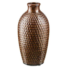 Vaas Lars   honingkleur   27xØ14 cm   Leen Bakker
