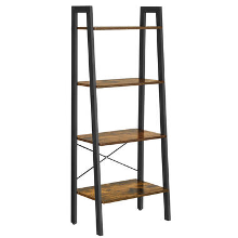 Vasagle Boekenkast   Vintage Kast   137,5 x 56 x 34 CM