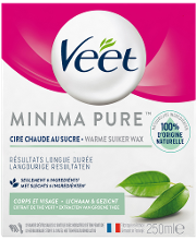 Veet Minima Pure Warme Suiker Wax Lichaam & Gezicht