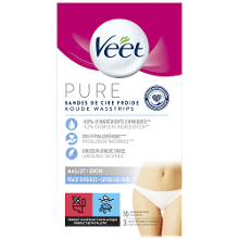 Veet Pure Koude Wasstrips Bikinilijn