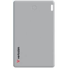 Verbatim My Finder Card 1 Pack Bluetooth tracker Apple AirTag Zilver