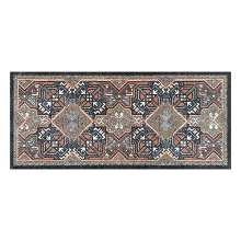 Vica International Deurmat Vintage Boho Kelim antraciet   66x150 cm