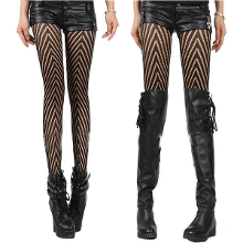Vintage Fishnet Pattern Stocking