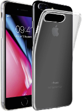 Vivanco Super Slim Backcover Apple iPhone 8 Plus, iPhone 7 Plus Transparant