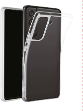 Vivanco Super Slim Backcover Samsung Galaxy S22+ Transparant Inductieve lading