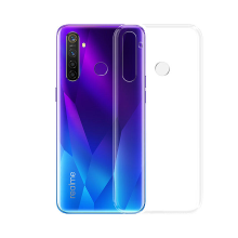 Voor Realme 5 Pro Case BAKEEY Crystal Clear Transparant Ultradunne niet geel Soft TPU Protective Case