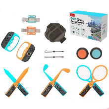 Voor Switch2 Sports 18 in 1 Tennisracket + Band + Verwijderbaar Grip IPLAY HBS 522