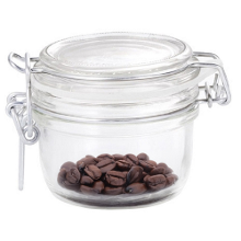 Voorraad/weckpot   transparant   glas   8 x 7 cm   125 ml   Bormioli Rocco