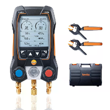 VoorTesto 550s Digitale Manifold Meter HVAC Koeling Druk 60 Bar Vacuüm 20000 Micrometer Temperatuur Bluetooth Draadloos