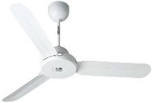 Vortice Nordik Design 1s 120 We Plafondventilator (ã) 122 Cm Kleur Ventilatorbladen: Wit Kleur Behuizing: Wit
