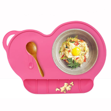 Vvcare Bc Bp001 Baby Waterproof Suction Silicone Plate Toddler Slip Resistant Placemat Tableware