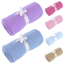Vvcare Bc Tk001 9 Colors Soft Baby Blanket Toddler Breathable Cotton Swaddle Bath Sleeping Blanket