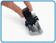 WAGO 855 9900 08559900 DIN railmontageplaat DIN rail adapter voor opsteek stroomomvormers van de serie 855 x0x