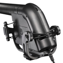 Walimex Pro Shotgun Richtmikrofon Cineast Ii Dslr Cameramicrofoon Incl. Windkap, Flitsschoenmontage