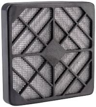 Wallair N40978 Ventilatierooster met filter (b x h) 9.2 Cm x 9.2 Cm