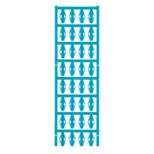 Weidmüller 1727770002 VT SFX 10/23 NE BL V0 Kabelmarkering Montagemethode: Kabelbinder Markeringsvlak: 10 x 23 mm Blauw Aantal markeringen: 320 320 stuk(s)