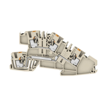 Weidmüller 2782570000 Installatie etageklem Steekaansluiting Beige 50 stuk(s)