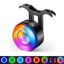 WEST BIKING Slimme Remdetectie Fiets Achterlicht 400mAh Baterij 8 Verlichtingsmodi Waterdicht Type C Oplaadbaar Vibratie