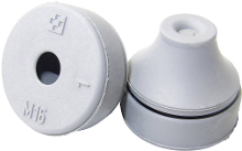WKK 213 Kabeldoorvoering Montagegat: 48 mm, PG36 Klem Ø (max.): 35 Mm EPDM Zwart 1 stuk(s)