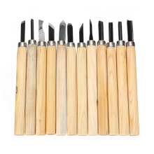 Wood Lathe Handle Carpenters Carving Chisels Kit Diy Handy Tools Set