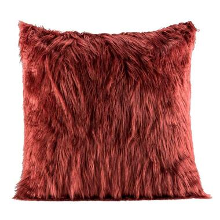 Woonkussen Mel   rood   55x55 cm   Leen Bakker