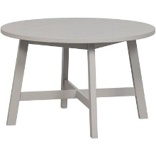 WOOOD eetkamertafel Bold   mistwit   74x120 cm   Leen Bakker