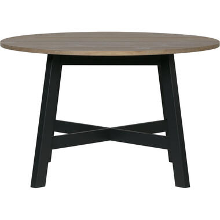WOOOD eetkamertafel Derby   grenen   74xØ120 cm   Leen Bakker